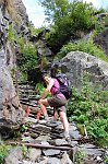 Salita al Rifugio Coca (1892 m) e al Lago di Coca (2108 m) da Valbondione il 17 agosto 08) - FOTOGALLERY